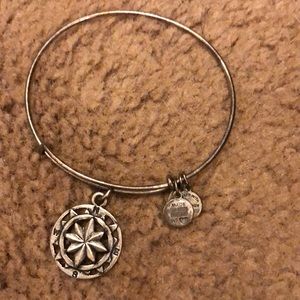 Alex and Ani Compass Bangle